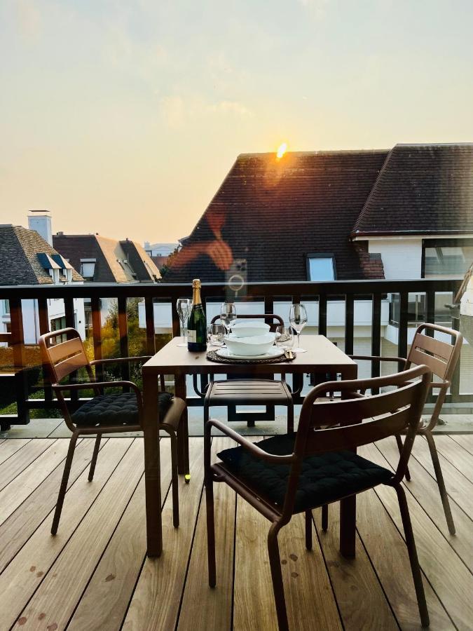 Luxe Duplex Met Prive Parking Leilighet Knokke-Heist Eksteriør bilde