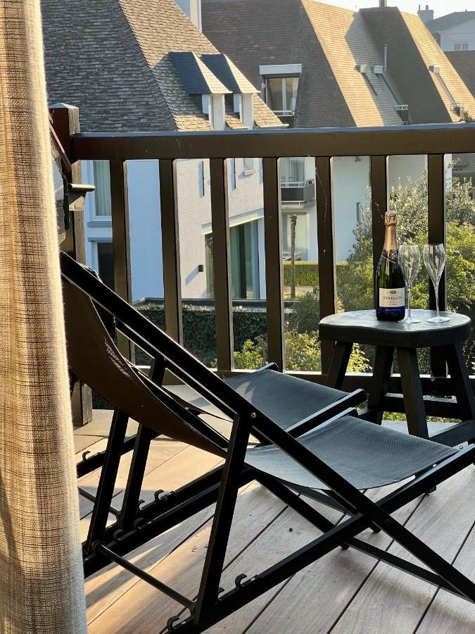 Luxe Duplex Met Prive Parking Leilighet Knokke-Heist Eksteriør bilde