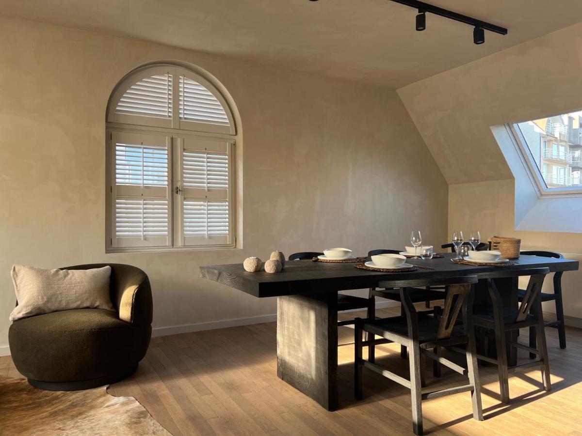 Luxe Duplex Met Prive Parking Leilighet Knokke-Heist Eksteriør bilde